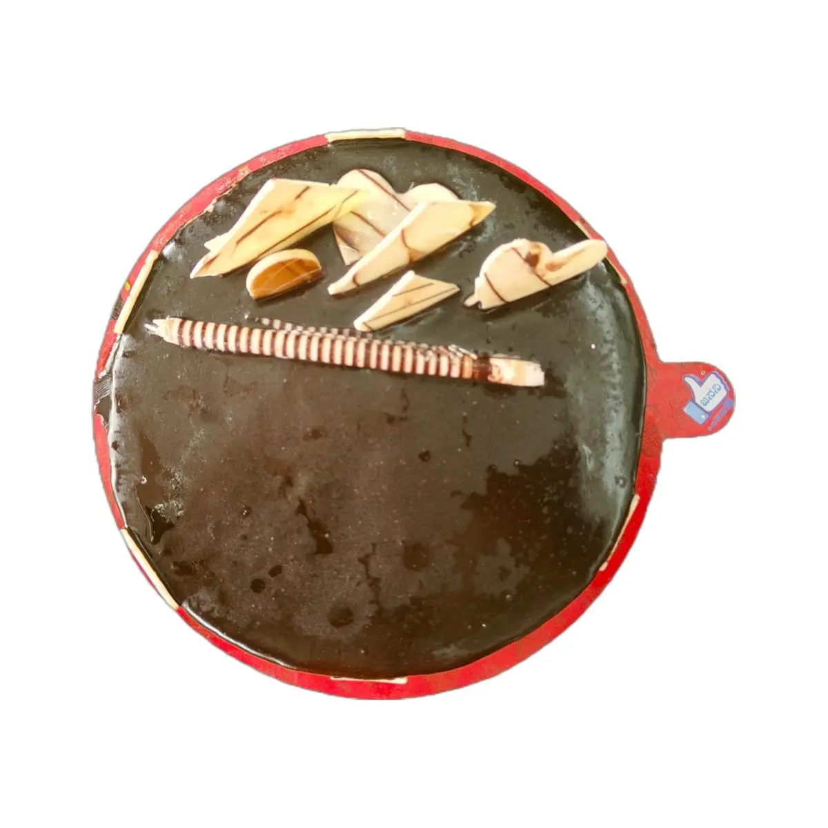 Dark Chocolate Cake (Veg)