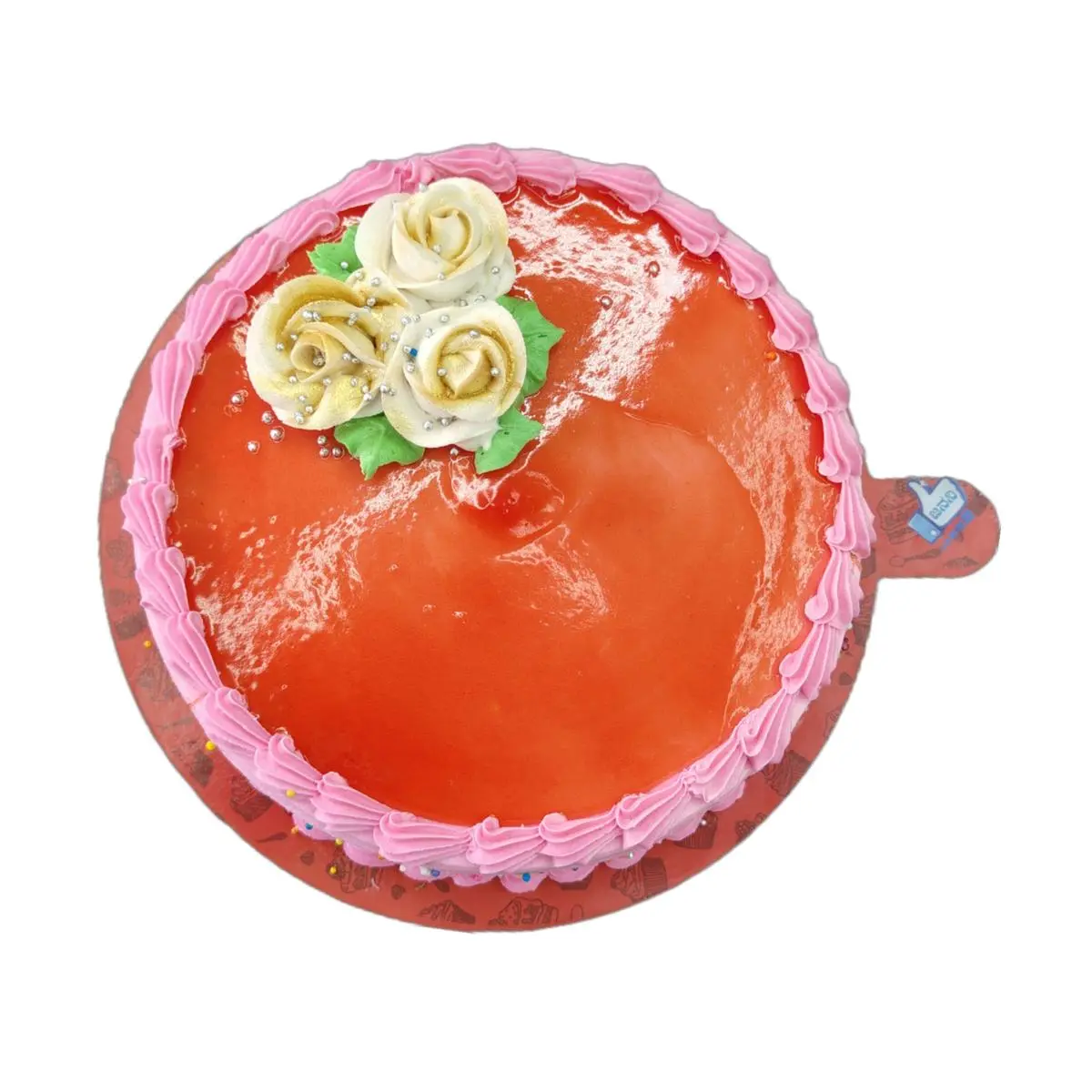 Strawberry Cake (Normal)(Veg)