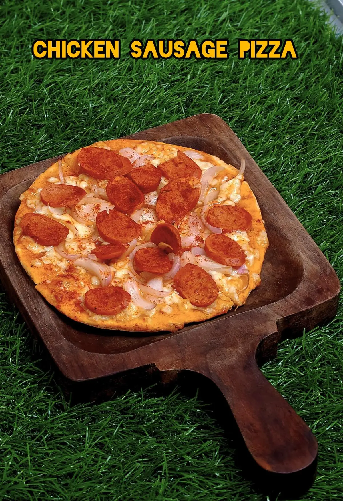 Chicken Sausage Pizza