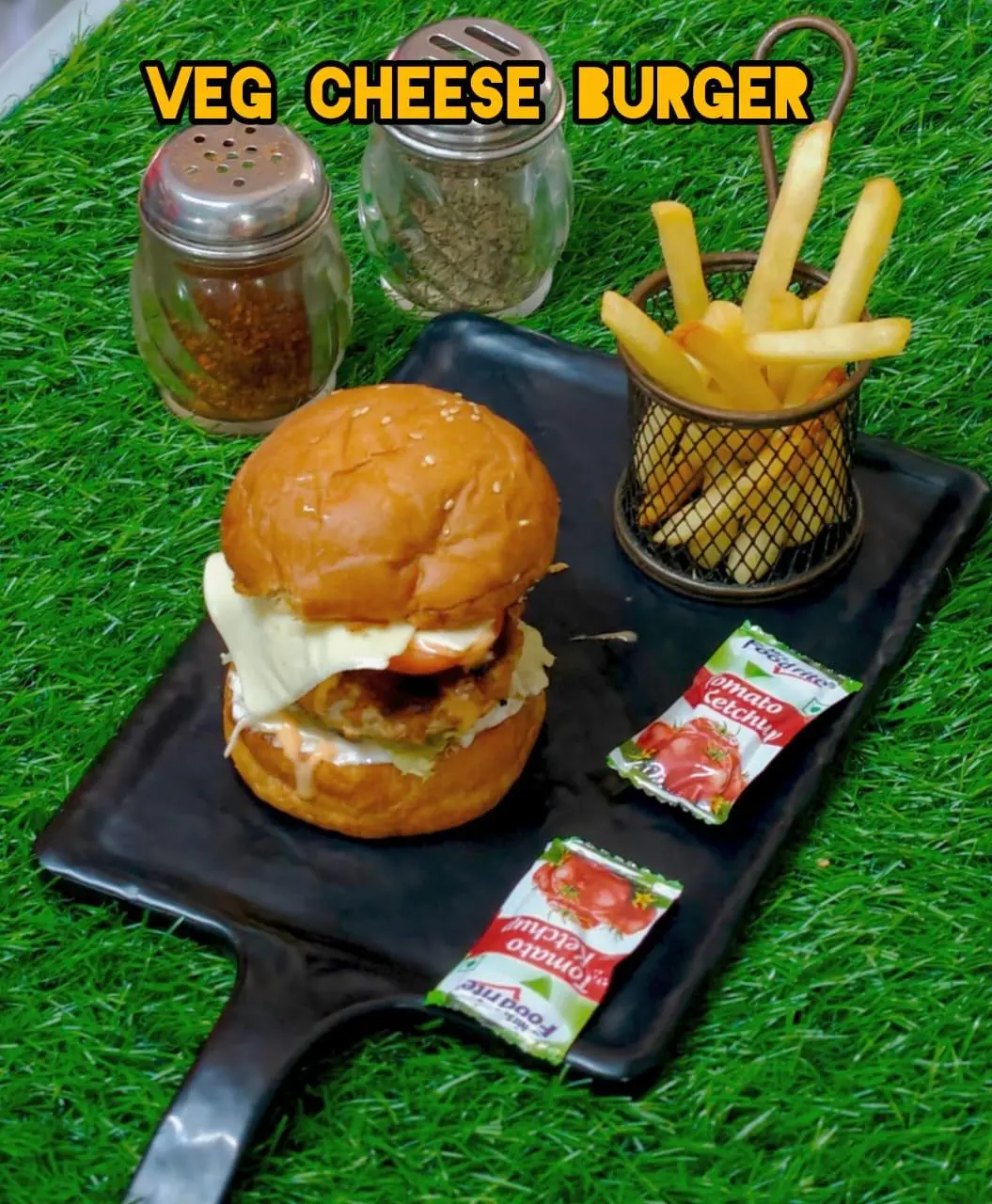 Veg Cheese Burger